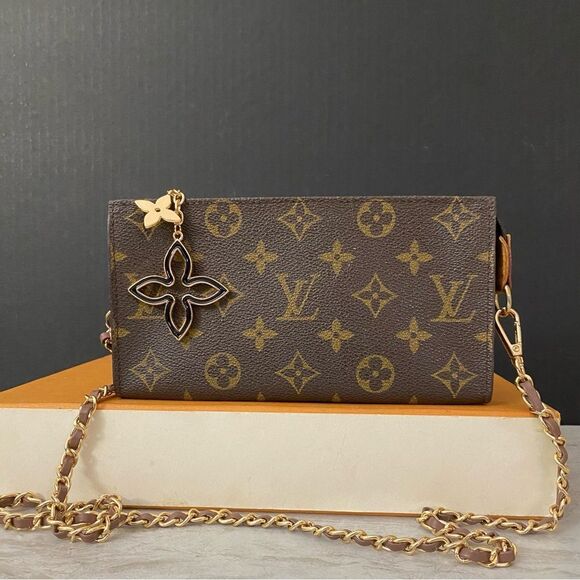 LOUIS VUITTON Bucket Pouch to Crossbody Shoulder Bag 💼 - Picture 4 of 13